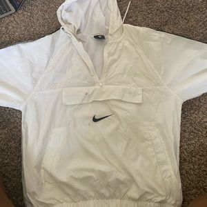 Small White Nike Windbreaker